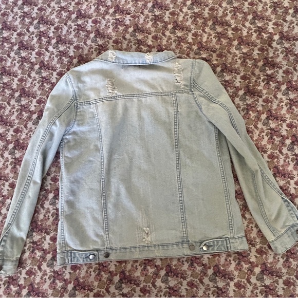 Elwood distressed denim jacket - Picture 6 of 8